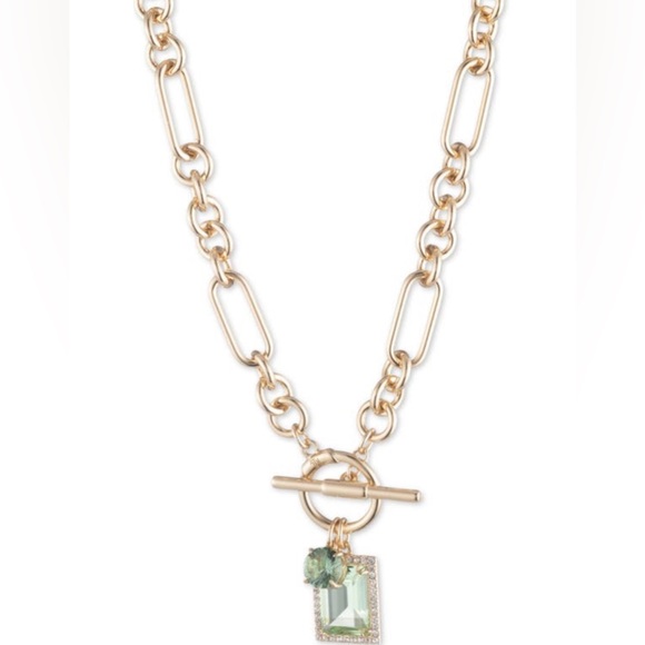 ๐๐ Ralph Lauren Toggle Stone Charm Necklace - Picture 10 of 11